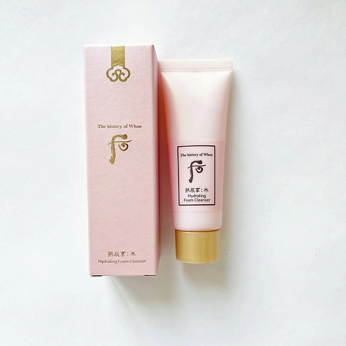 фото The history of whoo мягкая увлажняющая пенка для умывания gongjinhyang : soo hydrating foam cleanser 40.0