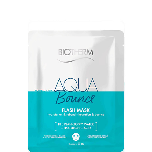 BIOTHERM Глубоко увлажняющая тканевая маска с гиалуроновой кислотой Aqua Bounce 310 1952₽