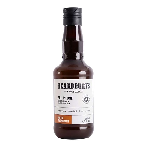 BEARDBURYS BeardBurys Шампунь Все в одном All in one 250.0