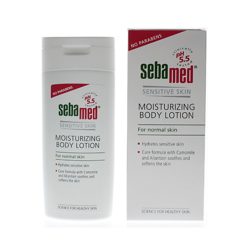 

SEBAMED Увлажняющий лосьон Moisturizing Body Lotion для нормальной и чувствительной кожи тела 200.0, Увлажняющий лосьон Moisturizing Body Lotion для нормальной и чувствительной кожи тела