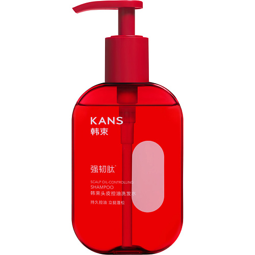 

KANS Шампунь для жирной кожи головы и волос с anti-age пептидами Scalp Oil-Controlling Shampoo, Шампунь для жирной кожи головы и волос с anti-age пептидами Scalp Oil-Controlling Shampoo