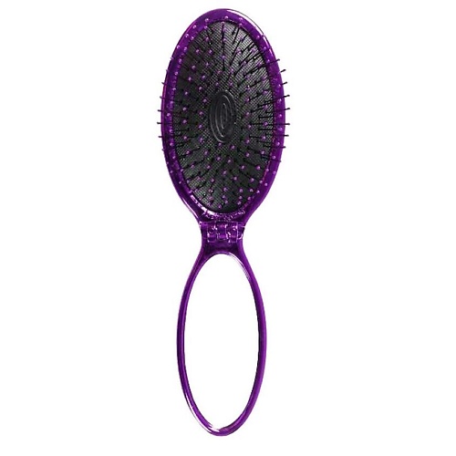 

WETBRUSH Расческа для волос складная Pop And Go Detangler Teal, Расческа для волос складная Pop And Go Detangler Teal