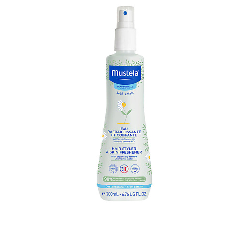 MUSTELA Освежающий спрей для волос и тела Hair Styler Skin Freshener 2000 1315₽