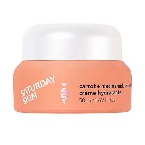 

SATURDAY SKIN Ультра-увлажняющий крем для лица Carrot + Niacinamide с экстактами моркови 50.0, Ультра-увлажняющий крем для лица Carrot + Niacinamide с экстактами моркови