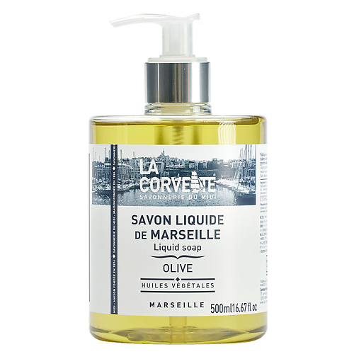 фото La corvette мыло жидкое из марселя для тела олива marseille olive liquid soap