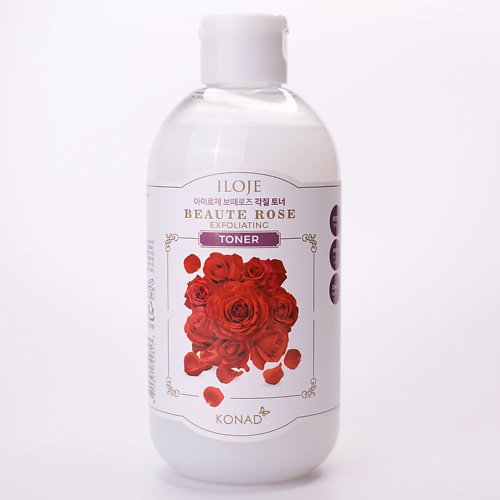 

KONAD LOJE BEAUTE ROSE TONER Тонер для лица с Дамасской Розой 300.0, LOJE BEAUTE ROSE TONER Тонер для лица с Дамасской Розой