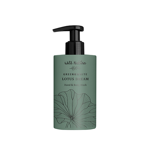 WILD NATURE Гель для мытья рук и тела Green White Lotus Dream Hand Body Wash 799₽