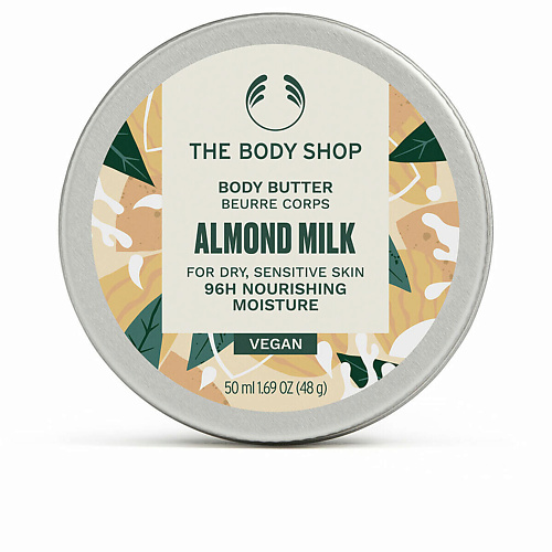 THE BODY SHOP Баттер с миндальным молочком для сухой и чувствительной кожи тела Almond Milk 500 1531₽