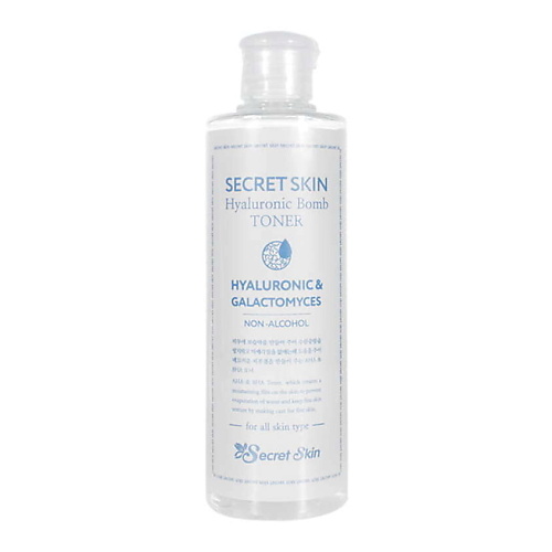 

SECRET SKIN HYALURONIC BOMB Тонер для лица с гиалуроновой кислотой 250.0, HYALURONIC BOMB Тонер для лица с гиалуроновой кислотой