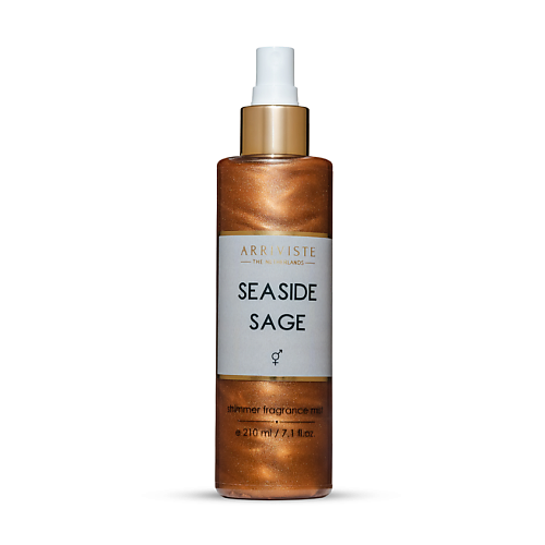 

ARRIVISTE Спрей для тела с шиммером Seaside Sage 210, Спрей для тела с шиммером Seaside Sage