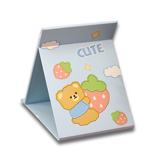 ILIKEGIFT Зеркало настольное Cute bear blue