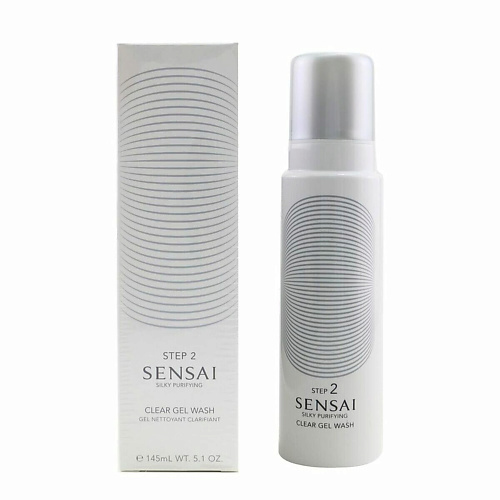 фото Sensai гель для умывания silky purifying clear gel 145.0