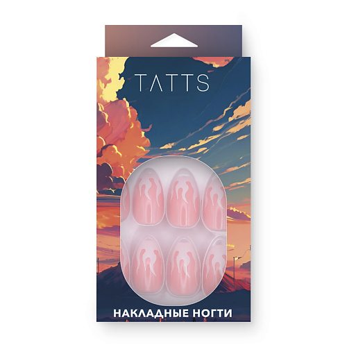 

TATTS Накладные ногти (24 типсы + клеевые стикеры + пилочка), Накладные ногти (24 типсы + клеевые стикеры + пилочка)