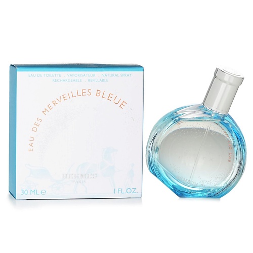 

HERMÈS HERMES Туалетная вода Eau Des Merveilles Bleue. Перезаполняемый флакон 30.0, HERMES Туалетная вода Eau Des Merveilles Bleue. Перезаполняемый флакон