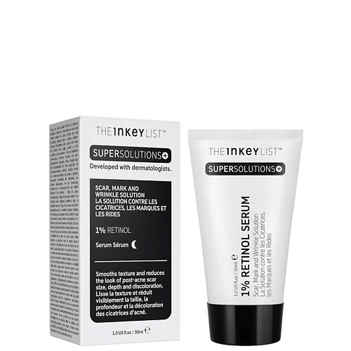 

THE INKEY LIST Обновляющая сыворотка с ретинолом SuperSolutions 1% Retinol, против морщин и акне 30.0, Обновляющая сыворотка с ретинолом SuperSolutions 1% Retinol, против морщин и акне