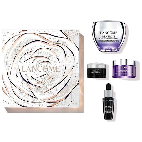 

LANCOME Набор Advanced Genifique: Пептидный крем + Миниатюра крема+ Сыворотка + Крем для век, Набор Advanced Genifique: Пептидный крем + Миниатюра крема+ Сыворотка + Крем для век