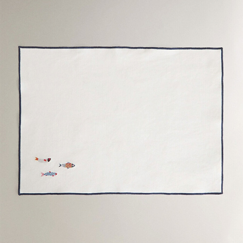 

ZARA HOME Салфетка на стол Fish 35 x 50, Салфетка на стол Fish 35 x 50