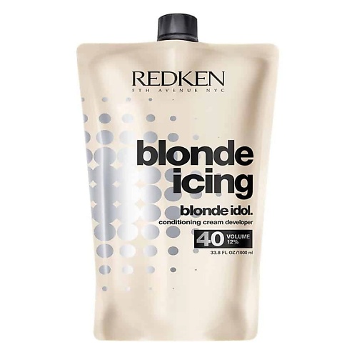 REDKEN 12 % кремовый проявитель Blonde Idol 40 Vol для обесцвечивания волос 1000.0