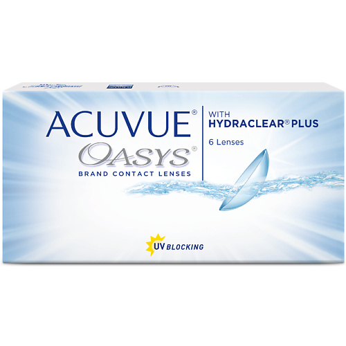 

ACUVUE Двухнедельные контактные линзы ACUVUE OASYS with HYDRACLEAR PLUS, Двухнедельные контактные линзы ACUVUE OASYS with HYDRACLEAR PLUS