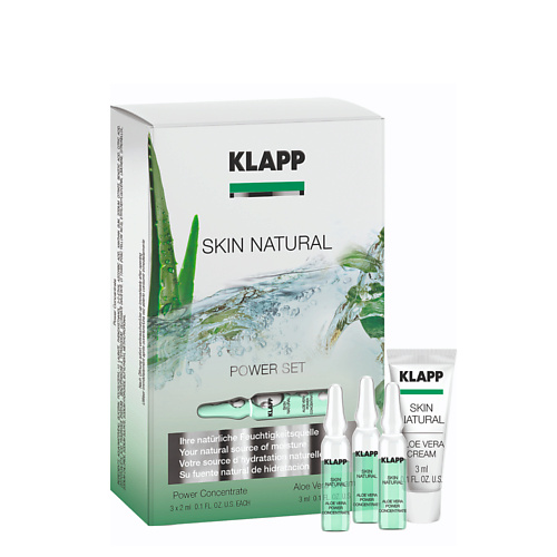 

KLAPP COSMETICS Набор для интенсивного ухода SKIN NATURAL Power Set, Набор для интенсивного ухода SKIN NATURAL Power Set