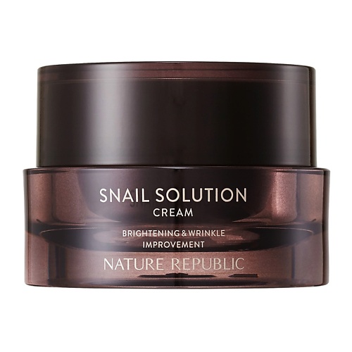 NATURE REPUBLIC Крем для лица с муцином улитки Snail Solution Cream 5268₽