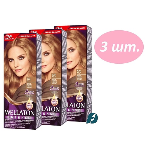 WELLA Cтойкая крем-краска для волос WELLATON