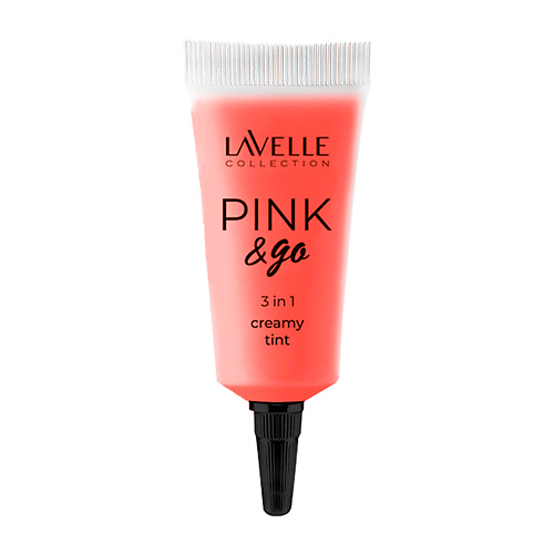 LAVELLE COLLECTION Кремовый тинт PINK & GO для щек, губ и глаз