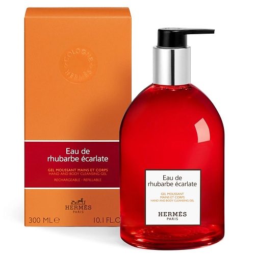 HERMÈS HERMES Парфюмированный гель для душа Eau de Rhubarbe Ecarlate 300.0