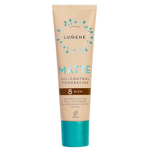 LUMENE Матирующий тональный крем Matte Oil-Control Foundation SPF20