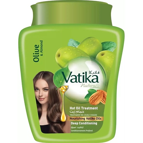 DABUR Маска глубокое увлажнение волос с миндалем Olive Almond 5000 618₽