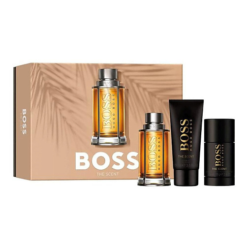 BOSS Набор The Scent: Туалетная вода + Гель для душа + Дезодорант 1.0