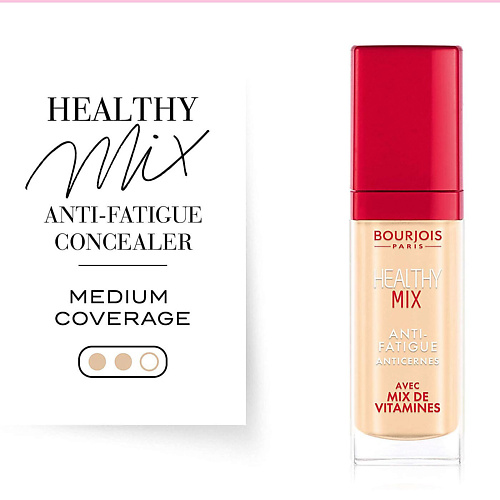 BOURJOIS Консилер Healthy Mix Anti-Fatigue Concealer,против следов усталости