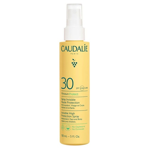 

CAUDALIE СAUDALIE Молочко-спрей для лица и тела Солнцезащитное SPF 30 Vinosun Protect, СAUDALIE Молочко-спрей для лица и тела Солнцезащитное SPF 30 Vinosun Protect