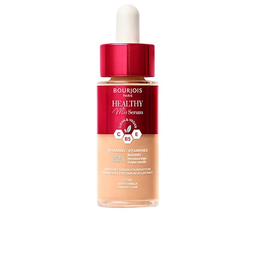 Тональные средства BOURJOIS Тональный крем-сыворотка HEALTHY MIX SERUM