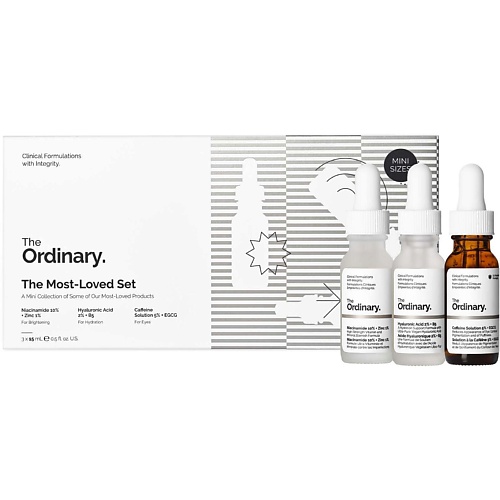 

THE ORDINARY Набор сывороток The Most-Loved 1.0, Набор сывороток The Most-Loved