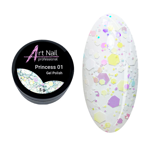 ART NAIL PROFESSIONAL Гель-лак  Princess