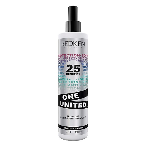 

REDKEN Мультифункциональный спрей-уход для волос One United 400.0, Мультифункциональный спрей-уход для волос One United