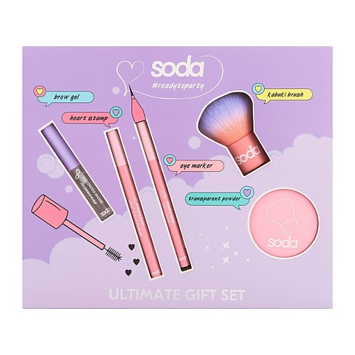 

SODA Подарочный набор ULTIMATE GIFT SET #readytoparty, Подарочный набор ULTIMATE GIFT SET #readytoparty