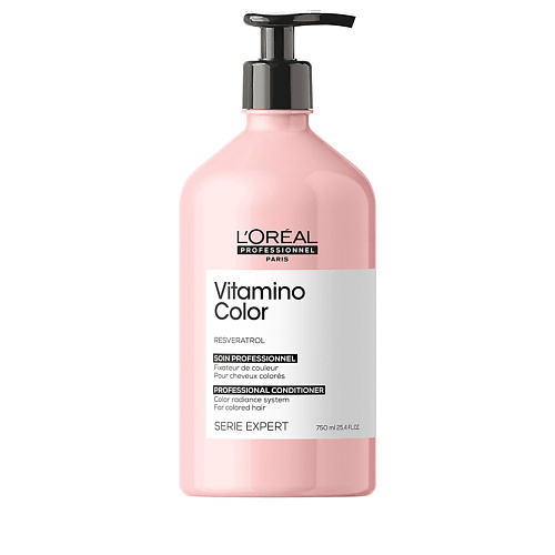 

L'OREAL PROFESSIONNEL Ухаживающий кондиционер Vitamino Color для окрашенных волос 750.0, Ухаживающий кондиционер Vitamino Color для окрашенных волос