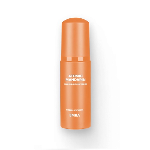 EMRA Пенка для очищения зубов и брекет систем DIAMOND MOUSSE Atomic Mandarin мандарин