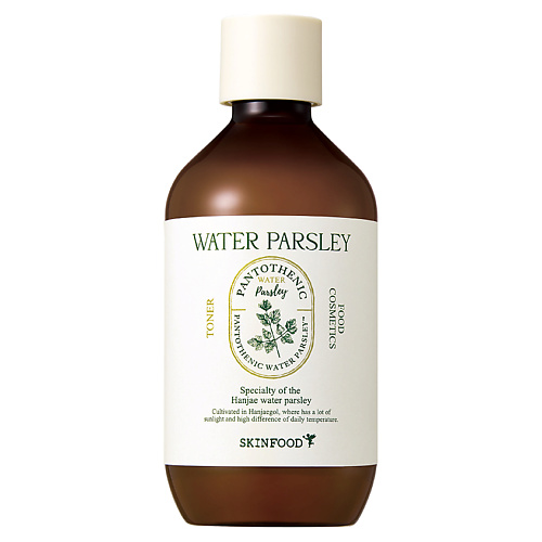 SKINFOOD Тонер для лица WATER PARSLEY с экстрактом омежника (против несовершенств кожи) 300.0