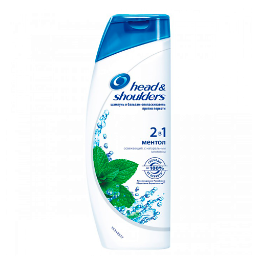 HEAD & SHOULDERS Шампунь Освежающий ментол 2 в1