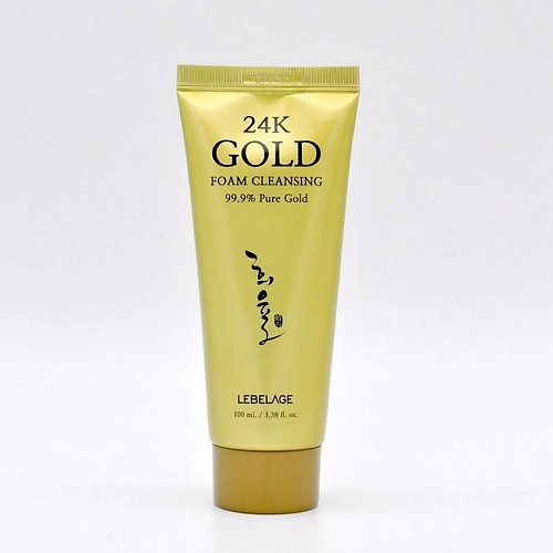 LEBELAGE Пенка для умывания Хи Юль с 24-каратнымзолотом HEEYUL 24K GOLD FOAM CLEANSING 100.0