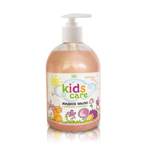 

IRIS COSMETIC Мыло жидкое детское Kids Care с ромашкой и лавандой 500.0, Мыло жидкое детское Kids Care с ромашкой и лавандой