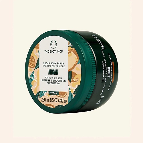 

THE BODY SHOP Сахарный скраб Argan с маслом арганы для очень сухой кожи тела 250.0, Сахарный скраб Argan с маслом арганы для очень сухой кожи тела