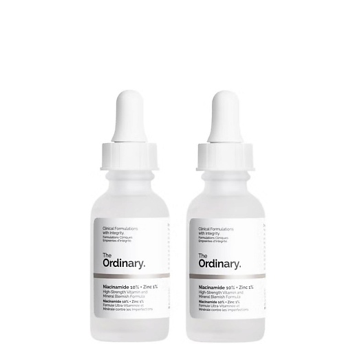 

THE ORDINARY Балансирующие сыворотки Niacinamide 10% + Zinc 1% против несовершенств 1.0, Балансирующие сыворотки Niacinamide 10% + Zinc 1% против несовершенств