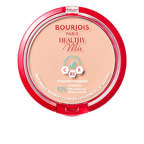 BOURJOIS Компактная пудра Healthy Mix Clean & Vegan