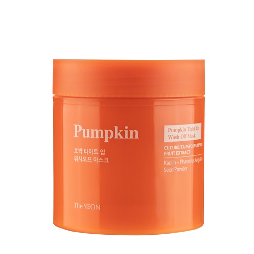 THE YEON Маска смываемая для сужения пор с экстрактом тыквы - Pumpkin tight up wash off mask 1200 2980₽