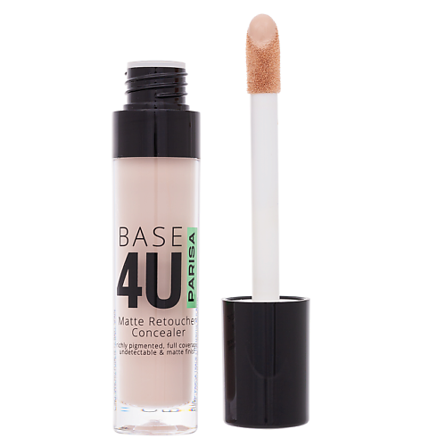 фото Parisa cosmetics матовый жидкий консилер base 4u