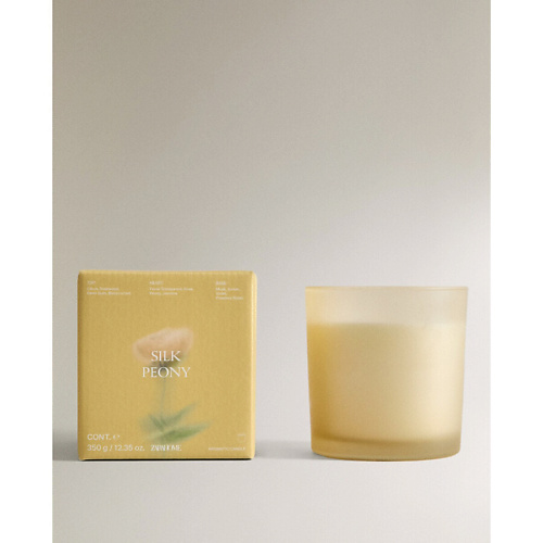 

ZARA HOME Ароматическая свеча silk peony 350.0, Ароматическая свеча silk peony